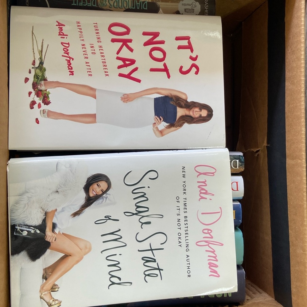 Andi Dorfman books - excellent condition